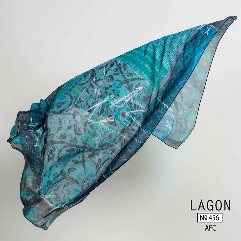 Foulard no.456-Lagon