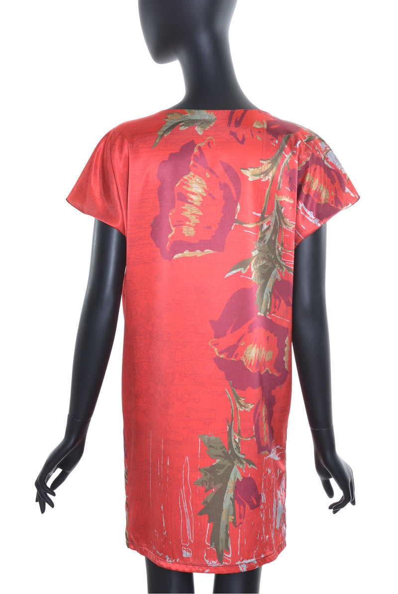 Robe│Tunique satinée