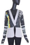 Veste lin réversible