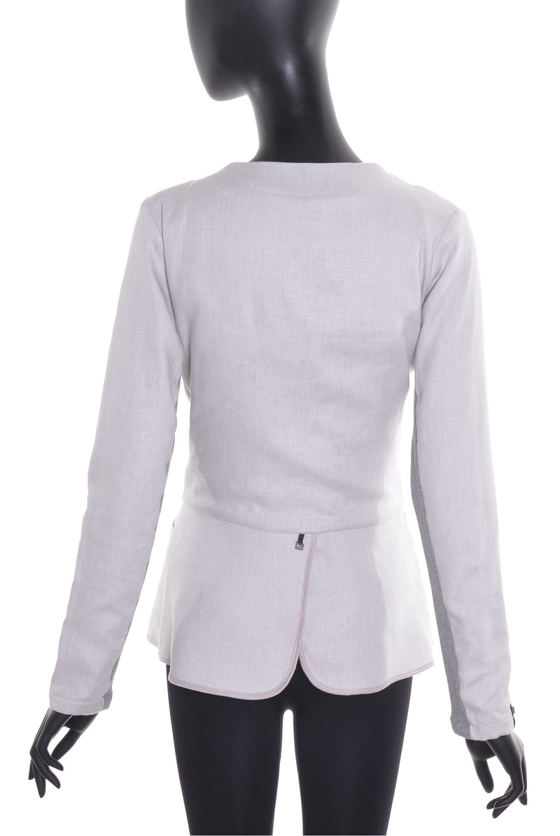 Veste lin réversible