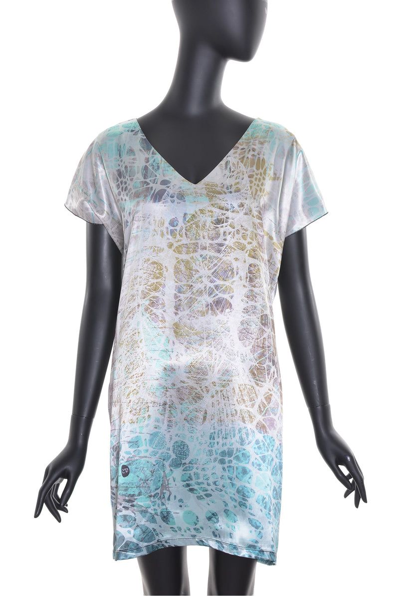 Robe│Tunique satinée