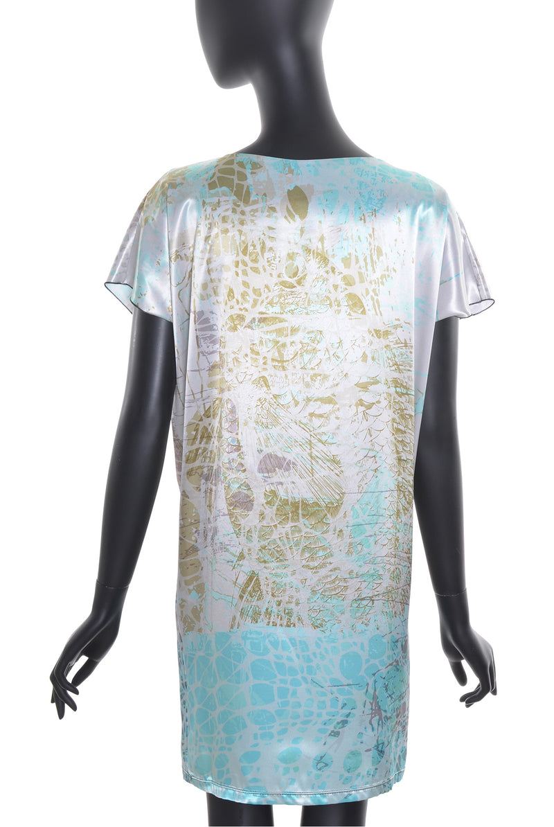 Robe│Tunique satinée
