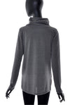 Pull Col Châle à Bande Imprimée