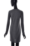 Robe droite manches longues