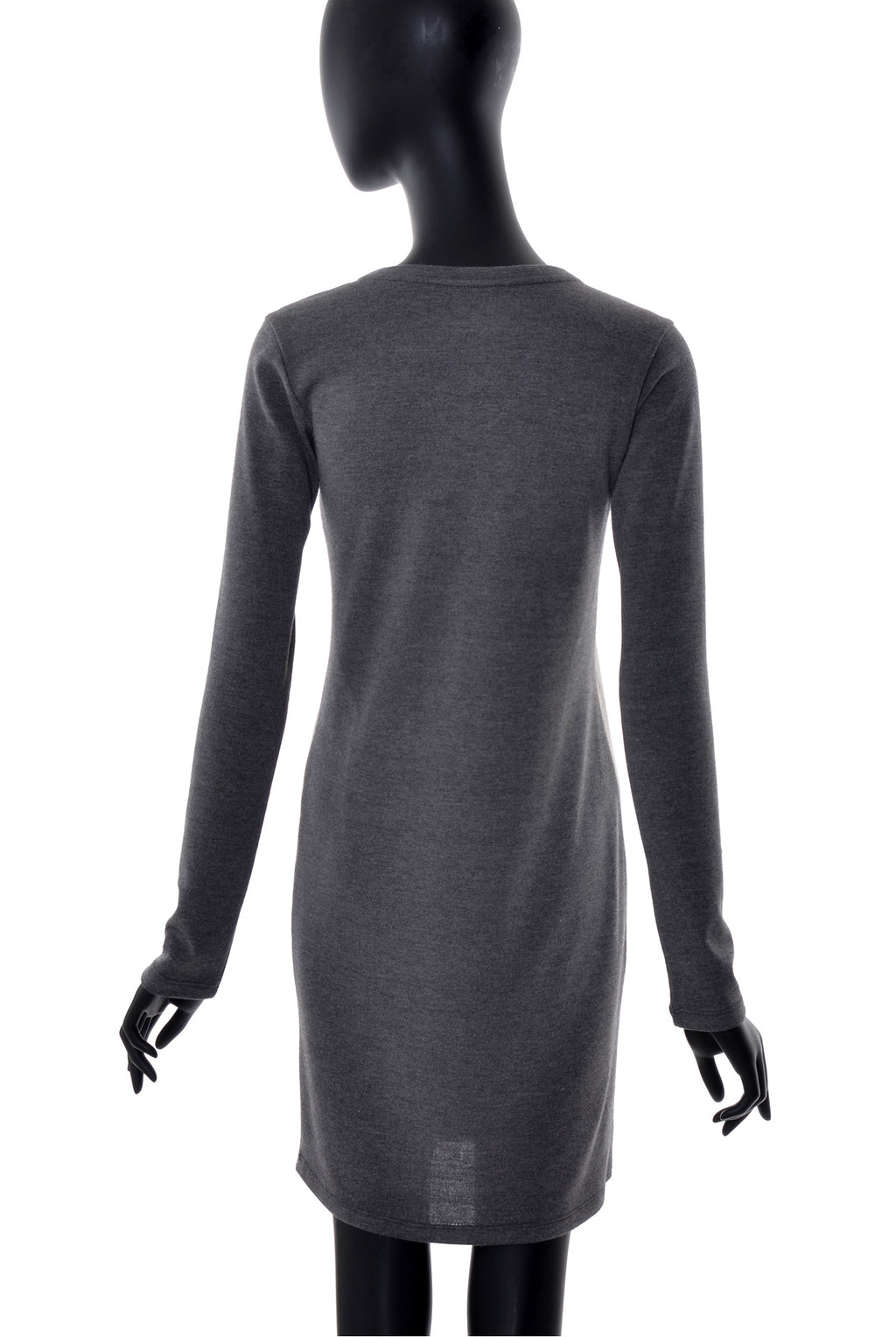 Robe droite manches longues
