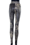 Legging Imprimé Texture Cuir