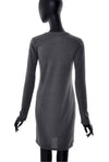Robe droite manches longues