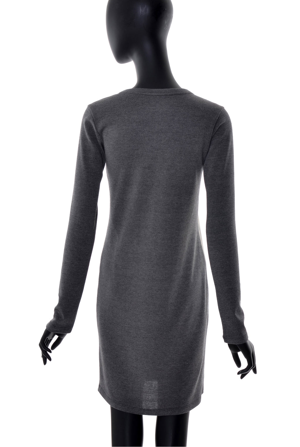 Robe droite manches longues