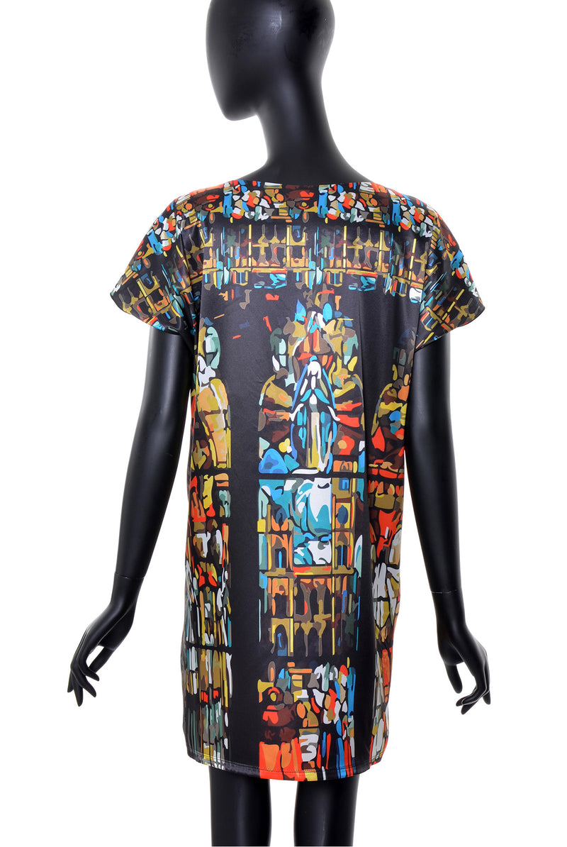 Robe│Tunique satinée