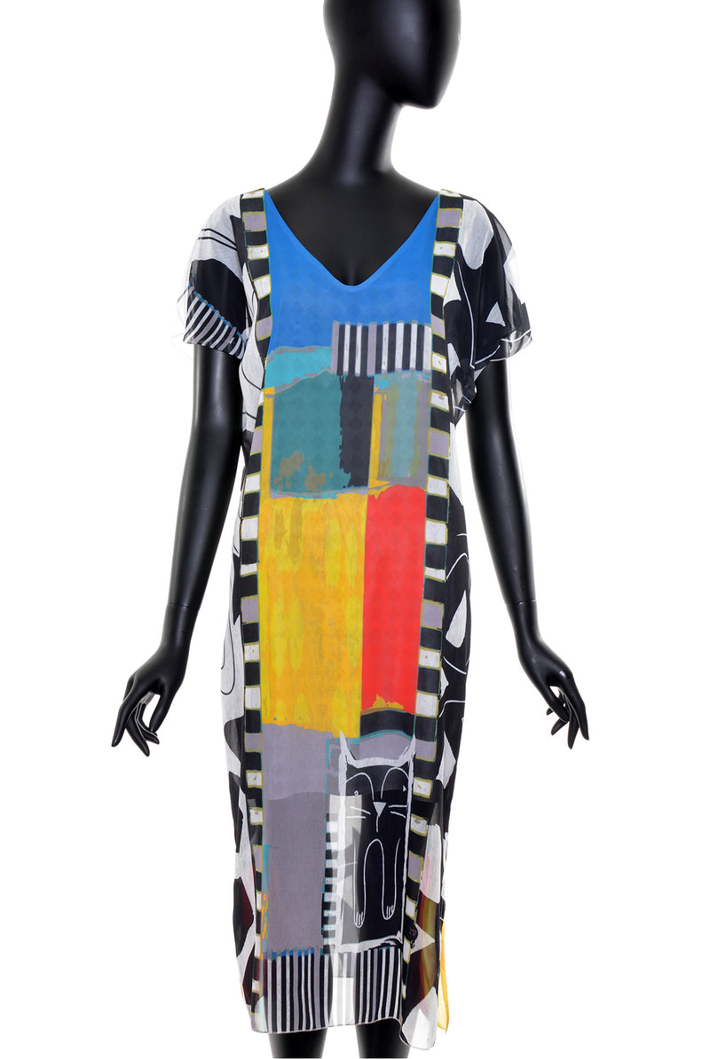 Robe Longue Chiffon