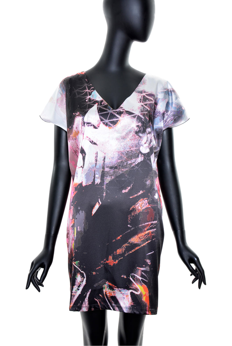 Robe│Tunique satinée