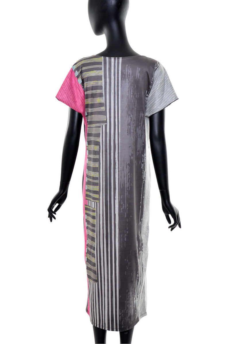 Robe longue effet suède no.381