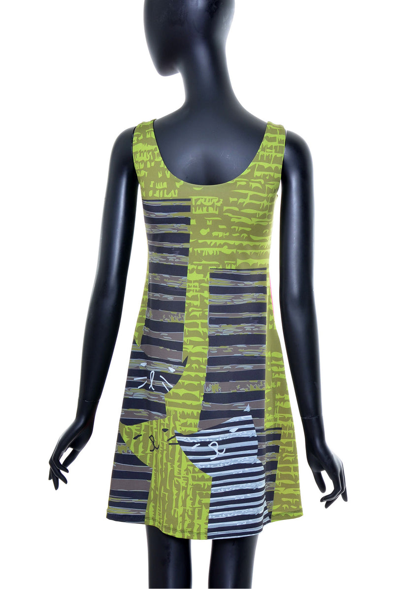 Robe semi-évasée no.381
