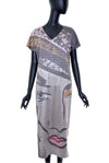 Robe longue effet suède no.384
