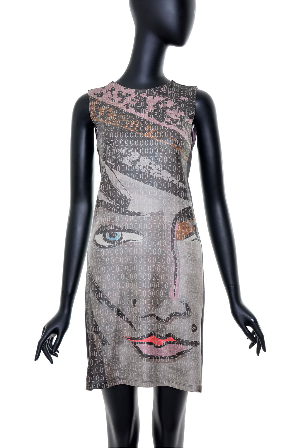 Robe droite cuir «vegan» no.384