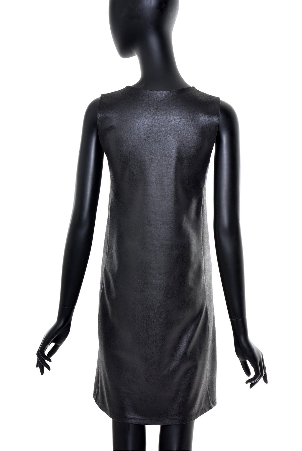 Robe droite cuir «vegan» no.384