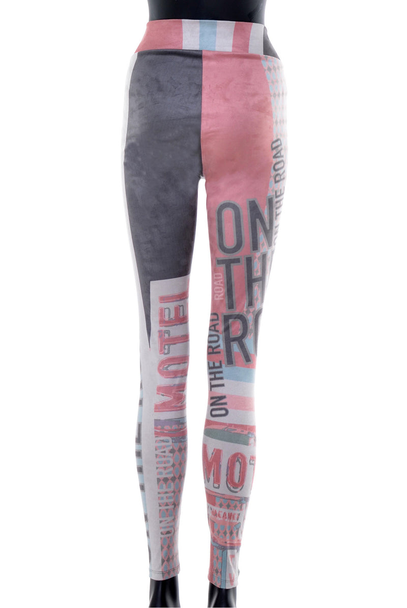 Leggings effet suede no.385