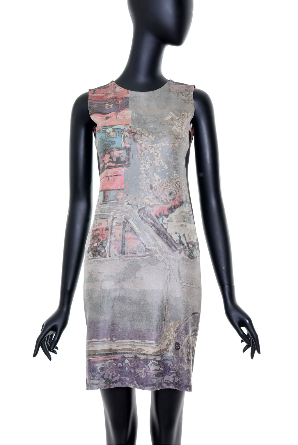 Robe droite cuir «vegan» no.385