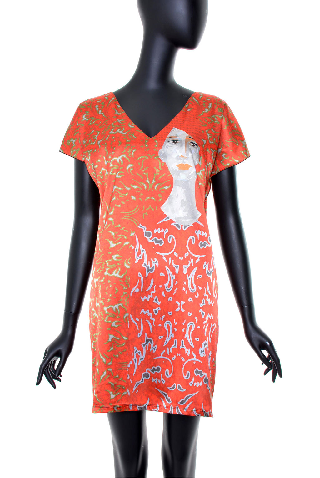 Robe│Tunique satinée no.386