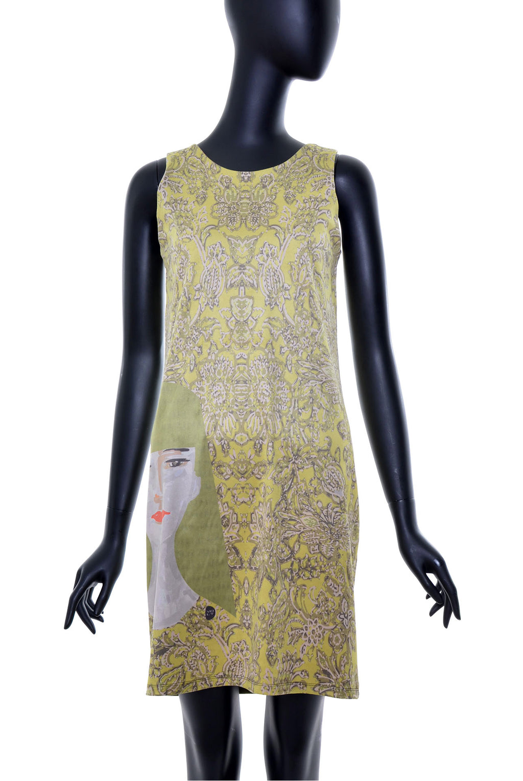 Robe droite cocktail effet suède no.386
