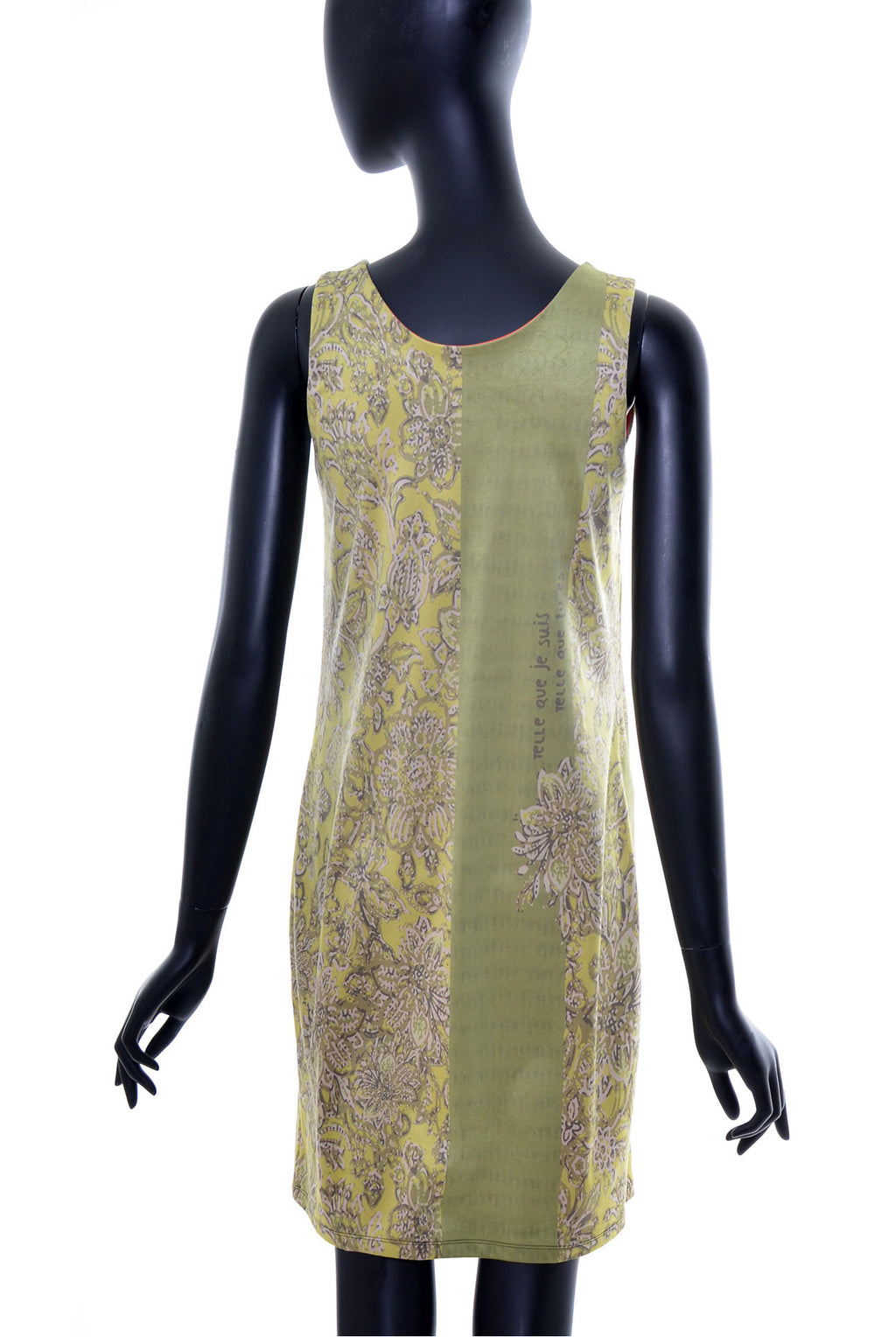 Robe droite cocktail effet suède no.386