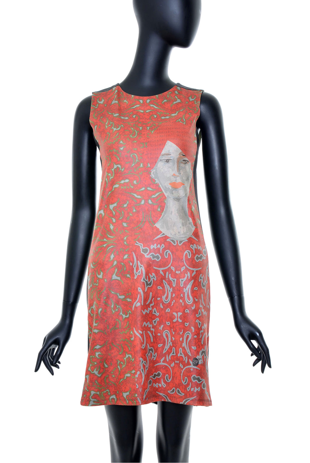 Robe droite cuir «vegan» no.386