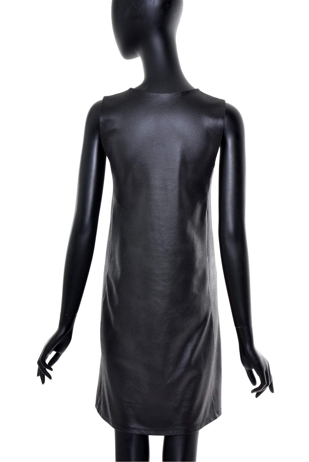 Robe droite cuir «vegan» no.386