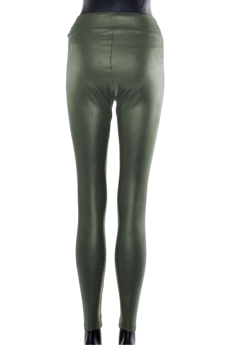 Leggings cuir «vegan» no.389