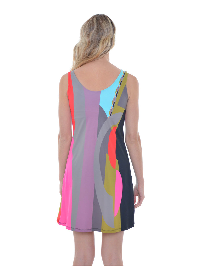 Robe semi-évasée no.392
