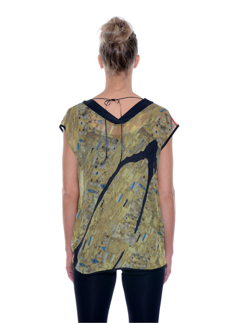 Top Imprimé Chiffon no.400