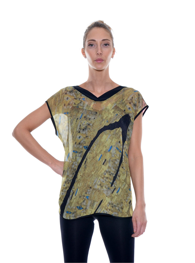 Top Imprimé Chiffon no.400