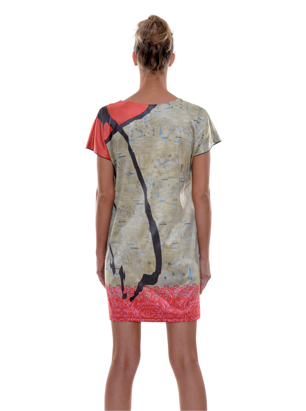 Robe│Tunique effet suède no.400