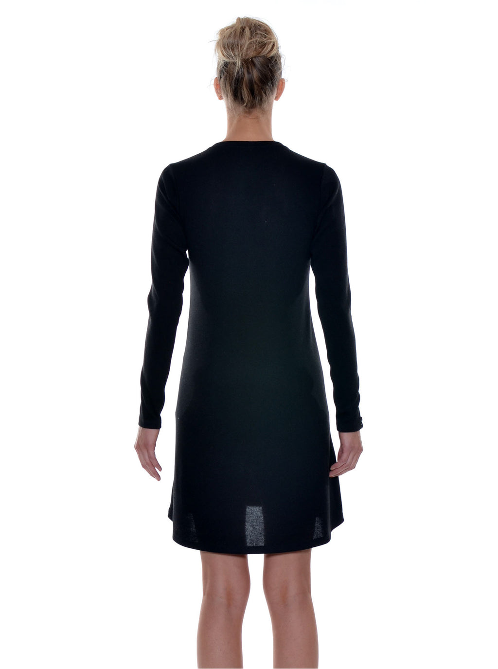 Robe évasée manches longues  no.400