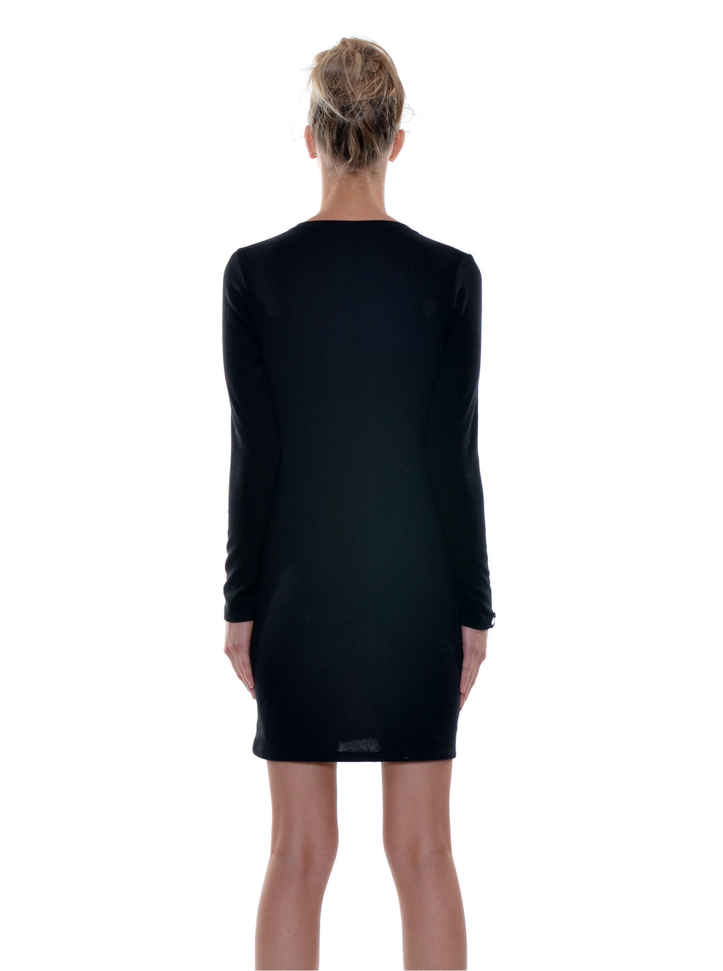 Robe droite manches longues  no.400