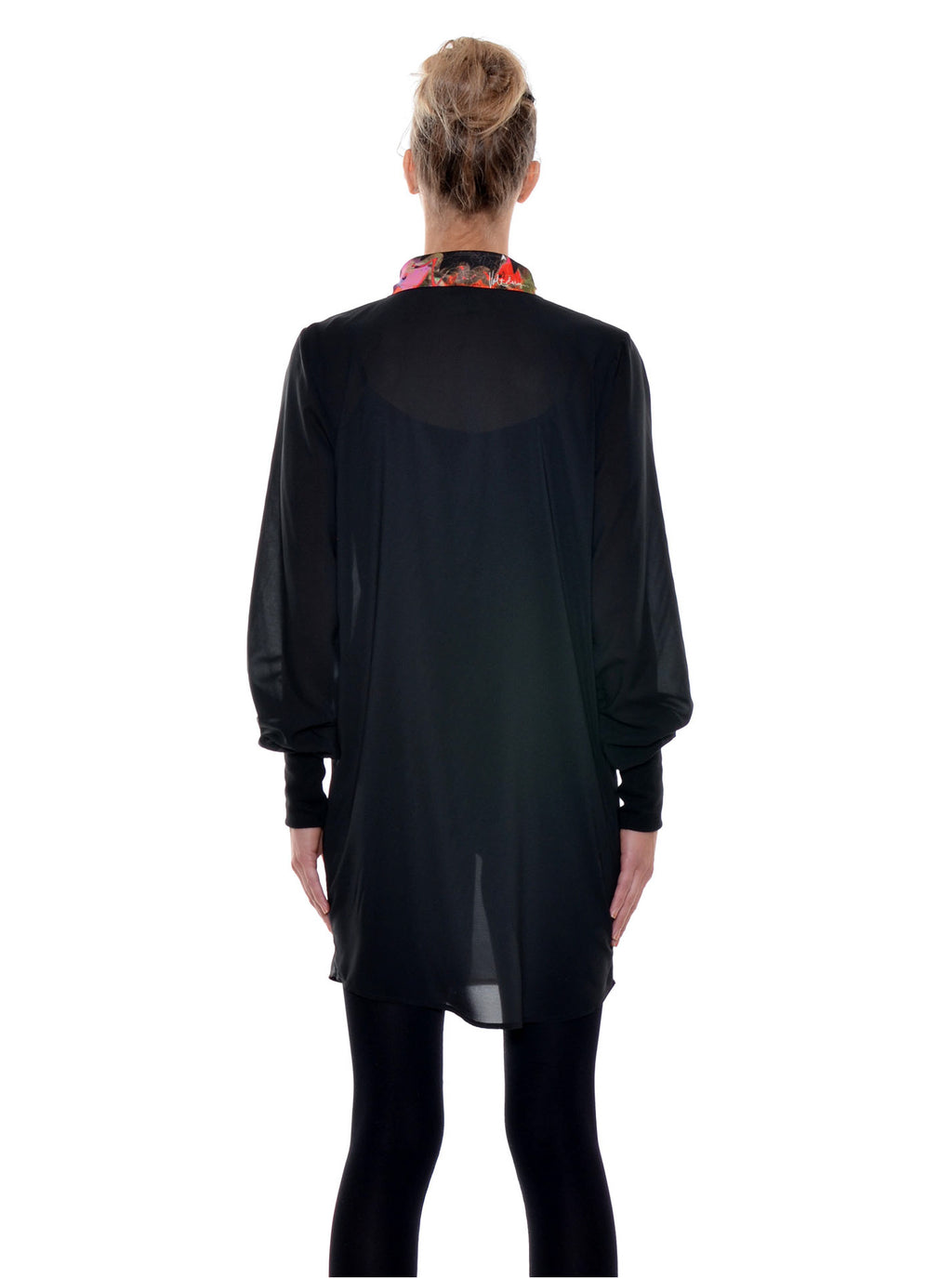 Chemise Longue Col Imprimé no.400
