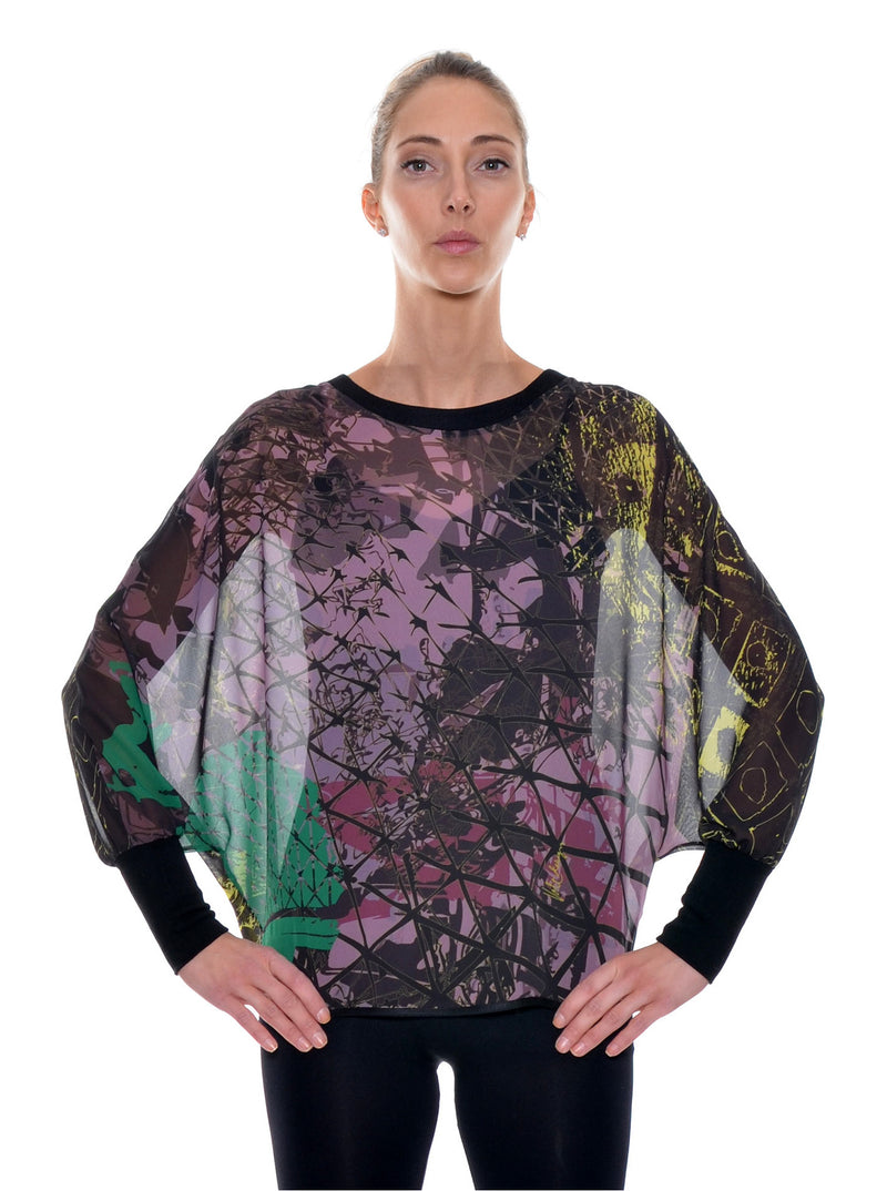 Pull Chiffon Col Rond no.401