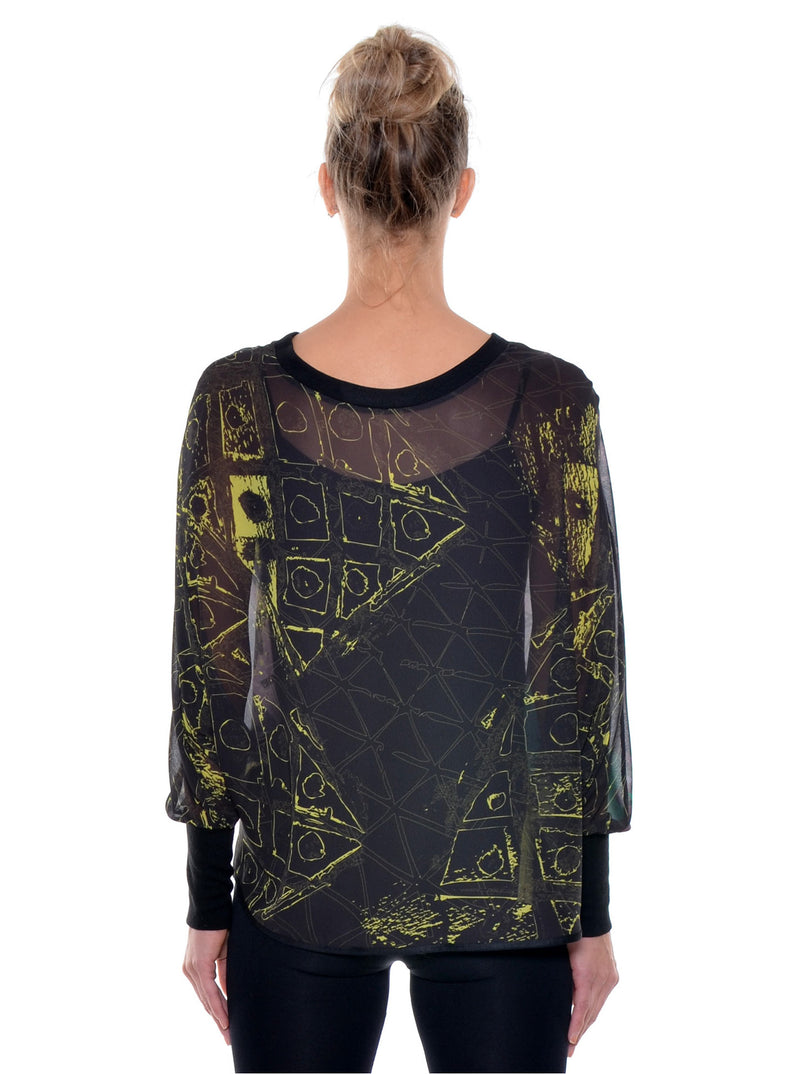 Pull Chiffon Col Rond no.401