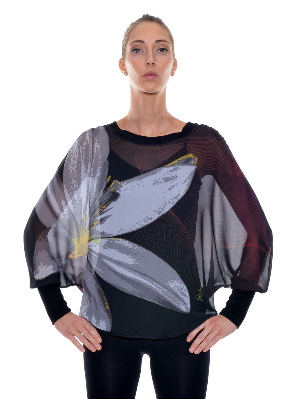 Pull Chiffon Col Rond no.402