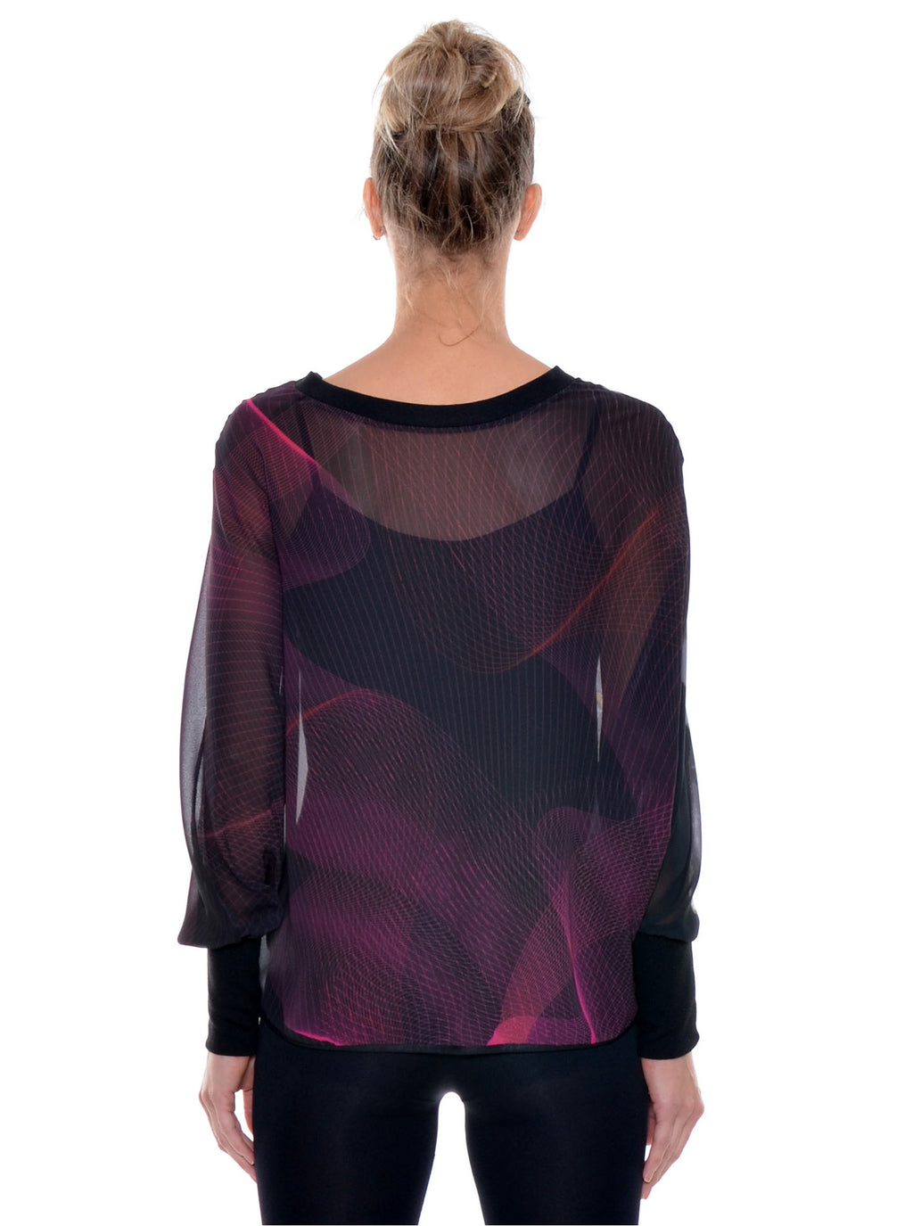 Pull Chiffon Col Rond no.402