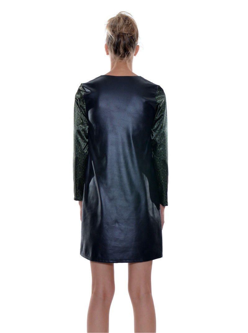 Robe Imprimée Manches Longues no.402