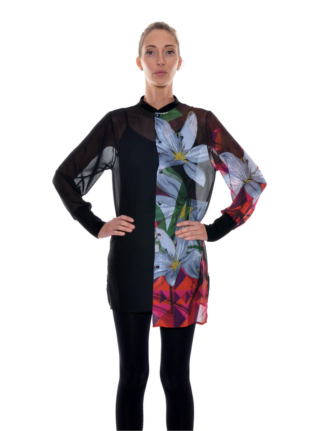 Chemise Longue Imprimée no.402