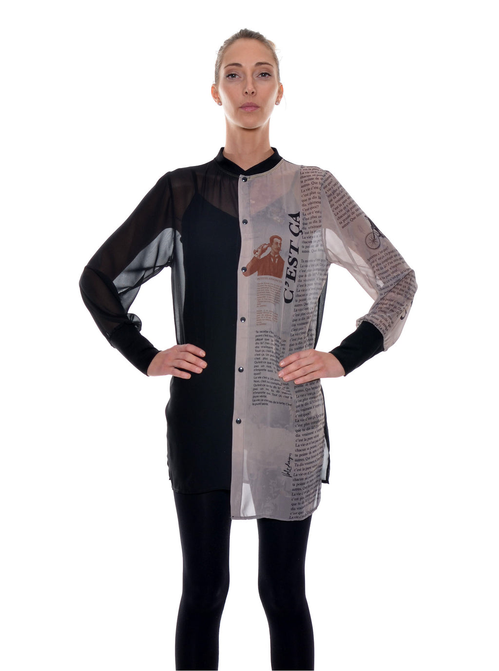 Chemise Longue Imprimée no.403