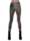 Legging Imprimé Texture Cuir no.404
