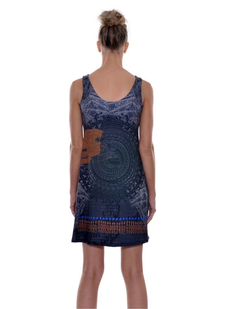 Robe semi-évasée  no.404
