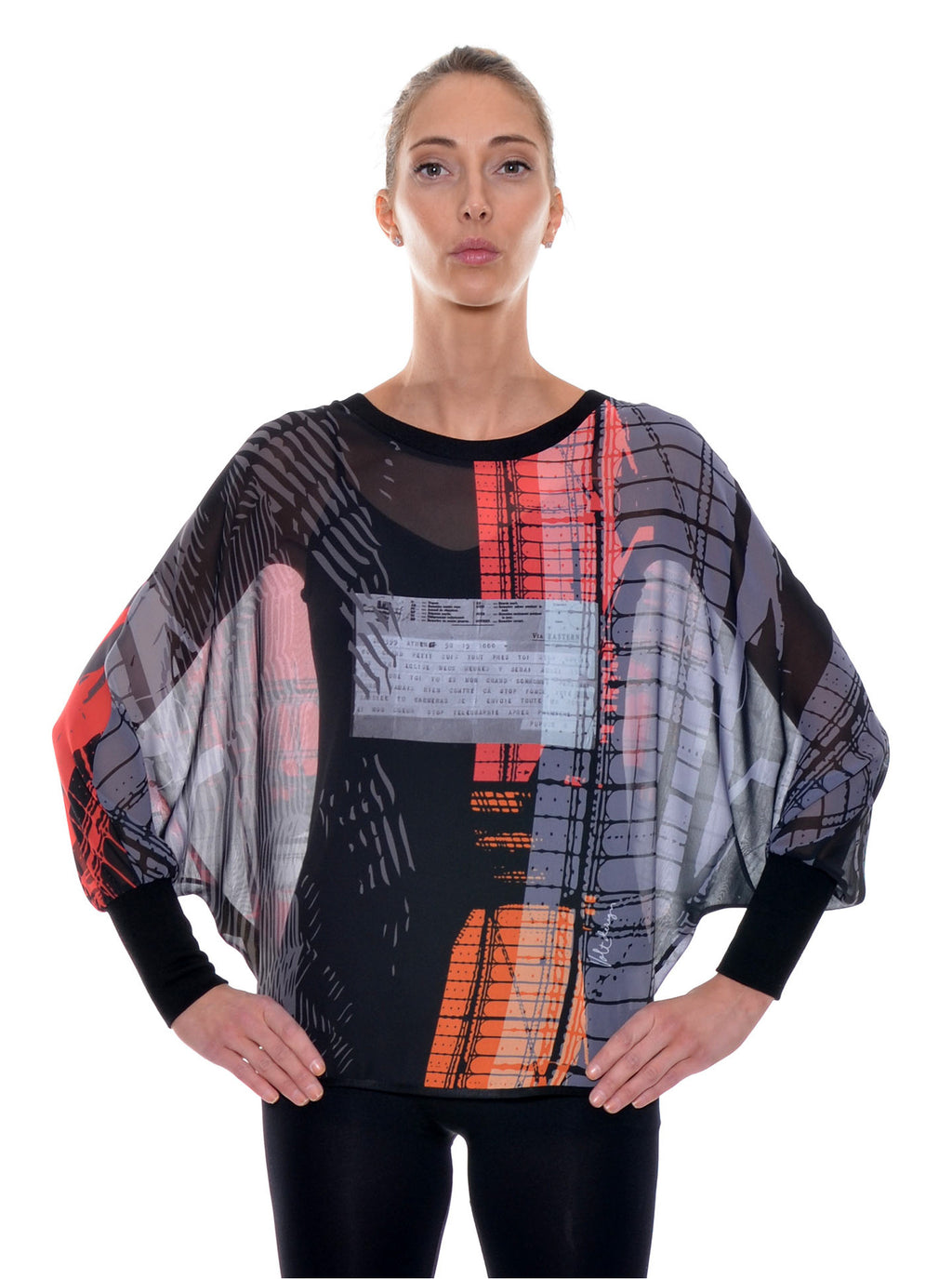 Pull Chiffon Col Rond no.405
