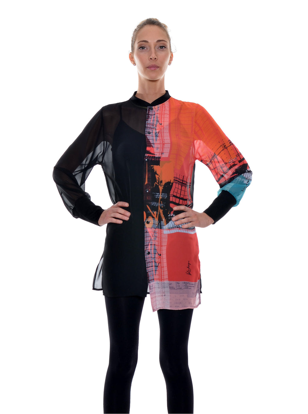 Chemise Longue Imprimée no.405