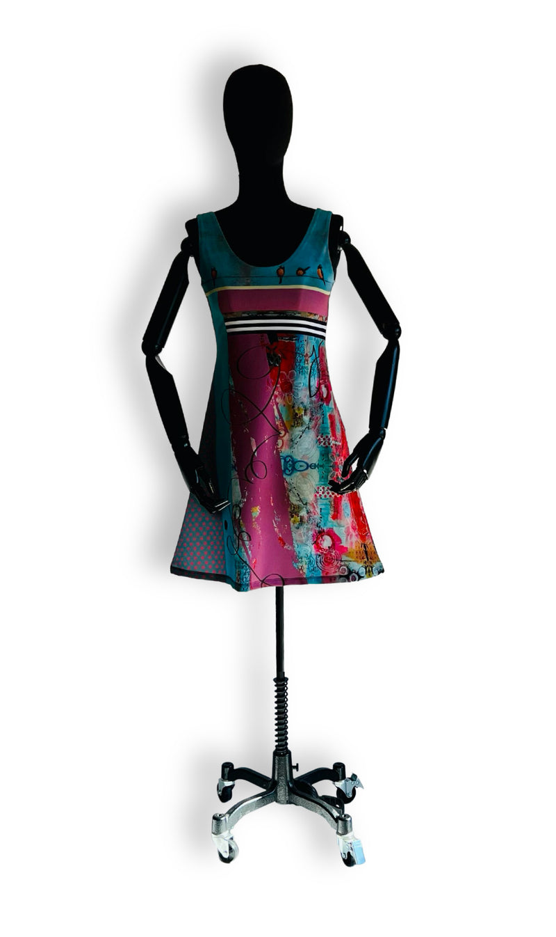 Robe semi-évasée  no.425-RSS