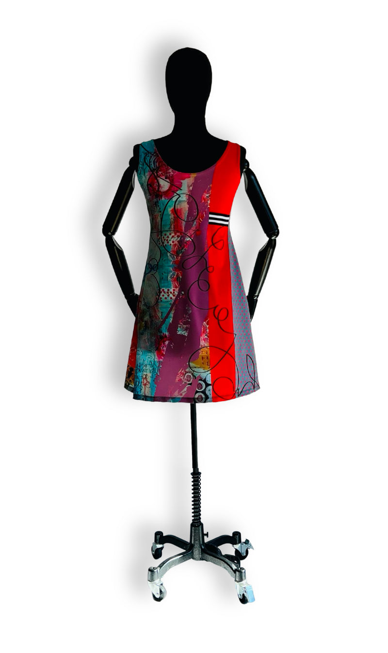 Robe semi-évasée  no.425-RSS
