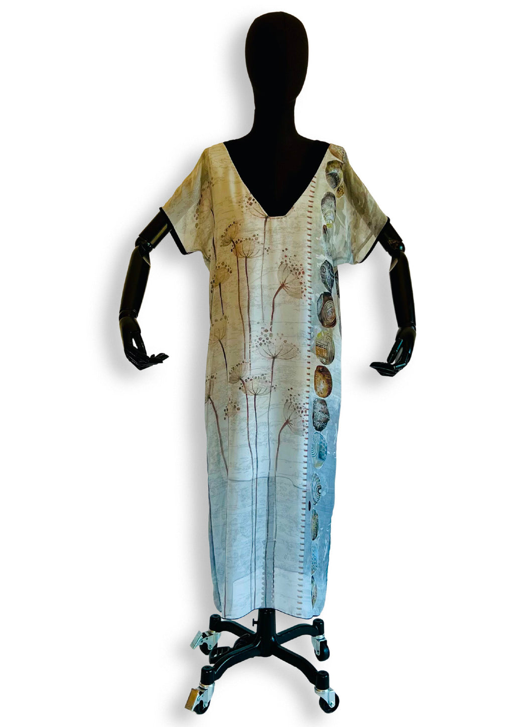Robe Longue Imprimée Chiffon no.433-RIC