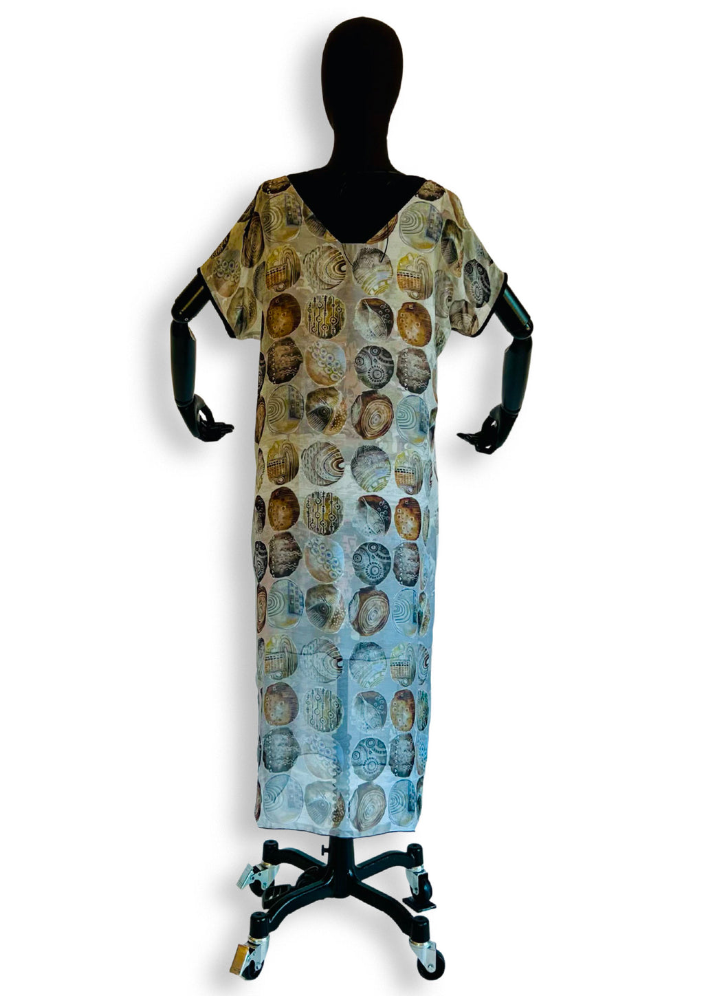 Robe Longue Imprimée Chiffon no.433-RIC